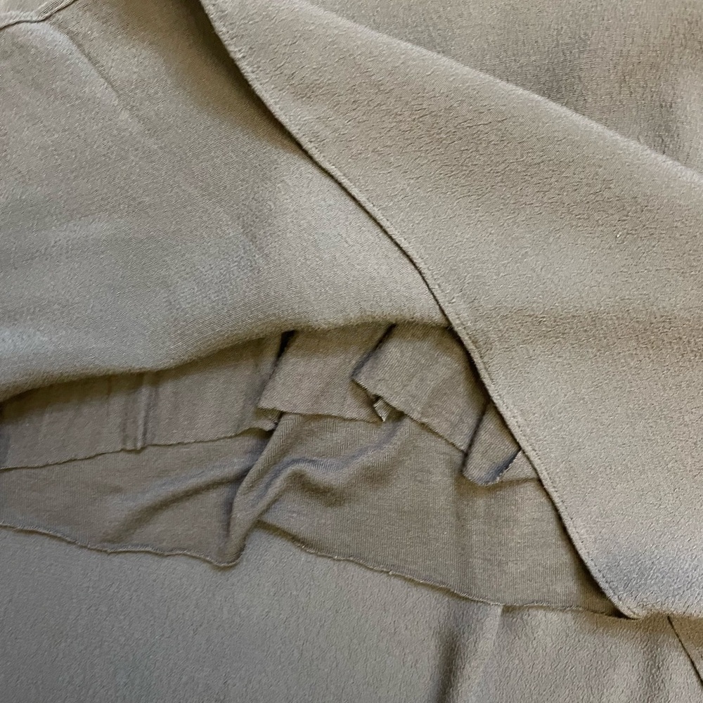 Aritzia Wilfred Free black camisole lined above the knee Vneck black dress S - Picture 6 of 8